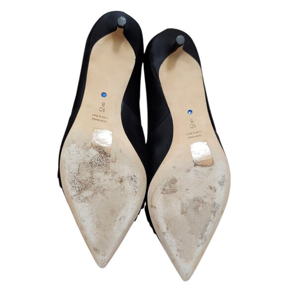 Something Bleu Brenna Kitten Heel HANDCRAFTED IN ITALY BY ARTISAN SHOEMAKERS - Picture 14 of 15